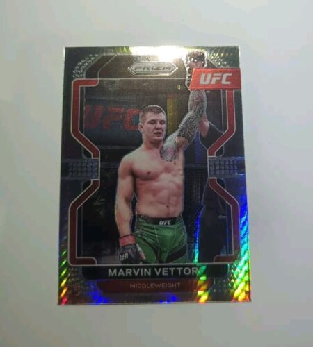 🇮🇹 Marvin Vettori 2022 Panini Prizm UFC Base Card #158 - Picture 2 of 3