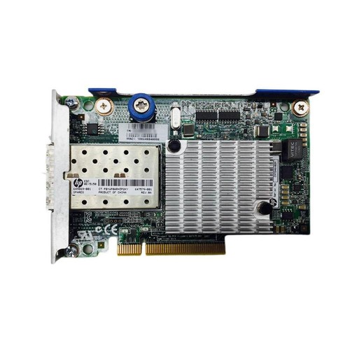10GB SFP+ Dual Ports 647579-001 HP Flexible LOM PCIe Ethernet Adapter 530FLR - Photo 3/5