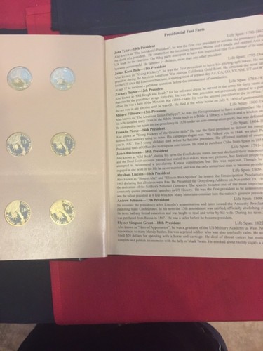 2007 - 2016 S Presidential $1 39 Coin PROOF COMPLETE Set in New Dansco Album - Picture 3 of 10