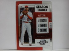 2022 Panini Chronicles Shohei Ohtani Contenders Optic #4 Los Angeles Angels