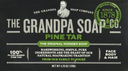 Grandpa's Soap Pine Tar 4.25 oz (Pack of 4) - Picture 9 of 9