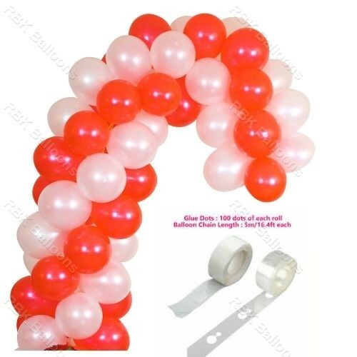 Balloons Arch Sets Pearl Chrome Macron Birthday Wedding Party Decoration Balloon - Picture 12 of 42