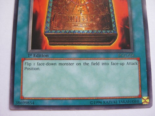Book Of Taiyou PGD-034 1.Ed Sammlerkarte NM Yu-Gi-Oh Buch von Taiyou - Picture 2 of 10