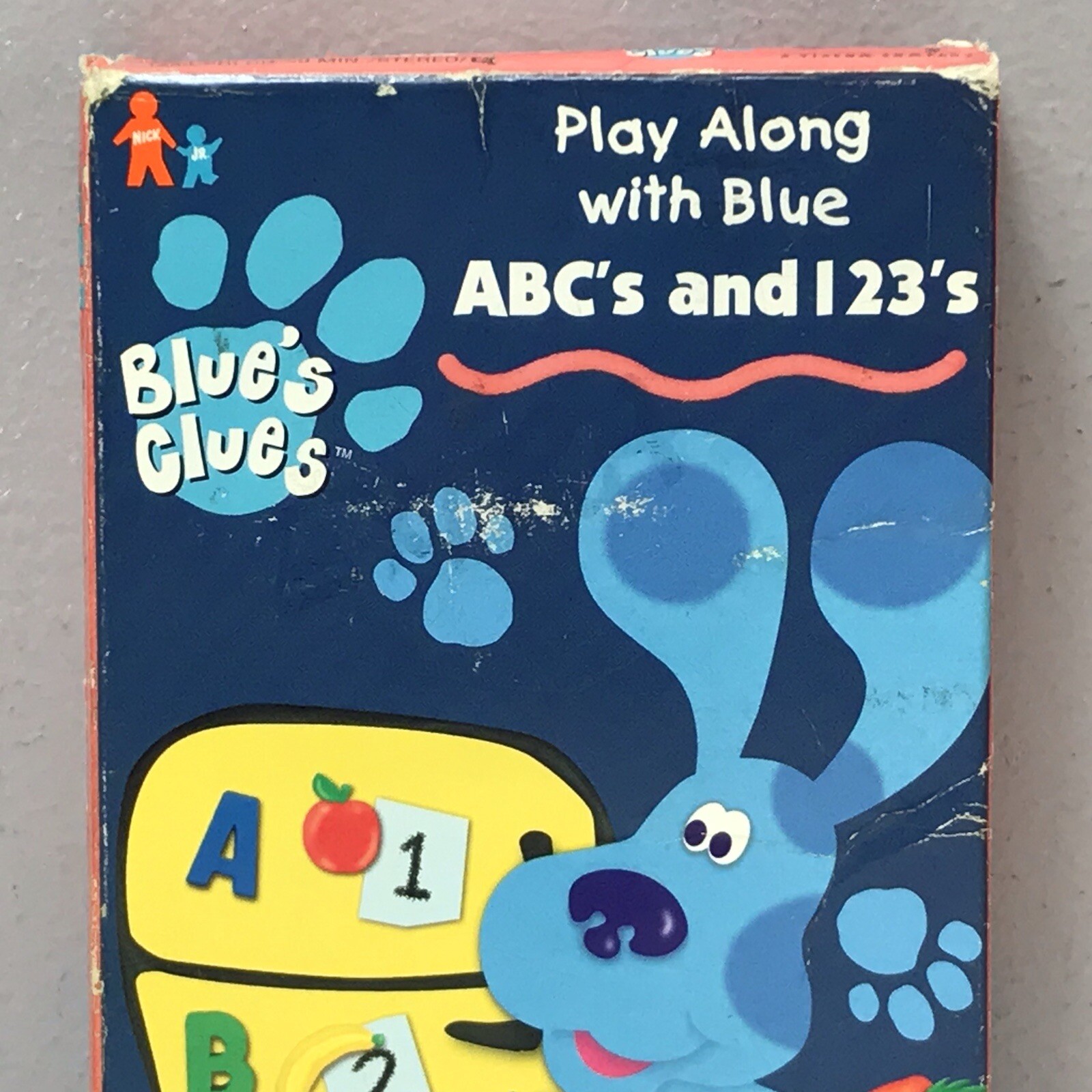 nick-jr-blue-s-clues-abc-s-123-s-vhs-video-tape-nickelodeon-buy-2-get-1