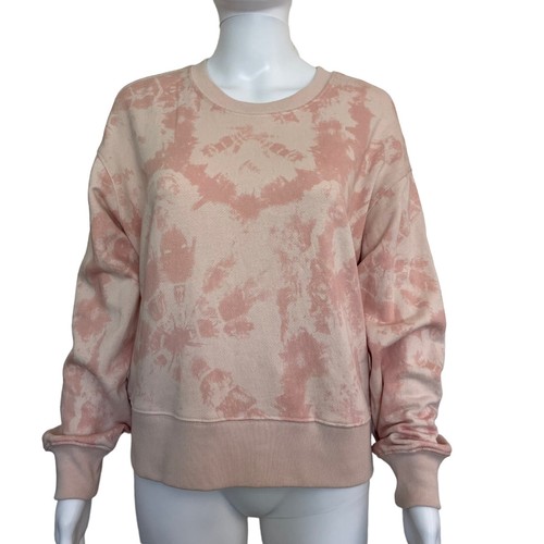 RAILS Sweatshirt Women's M Pink Tie Dye Ramona Warrior Soft Crew Neck Loungewear - Picture 17 of 17