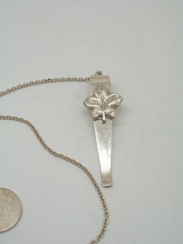 Bookmark IN Silver 925 With Leaf' Ivy Lucky - Book - Page Markers - Picture 2 of 3