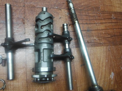kawasaki ninja EX300 2013 2014 / 16-17 TRANSMISSION GEAR SHIFT SHIFTER FORK DRUM - Picture 3 of 11