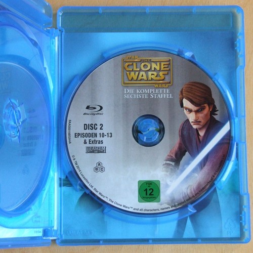 Star Wars: The Clone Wars Season 6 Blu-ray German English 2014 2-disc - Imagen 4 de 5