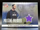 <!--F#f_0-->2001-02 Topps Pristine Premier Tracy McGrady NM+ NBA Magic Game Worn Warm-up<!--F/-->