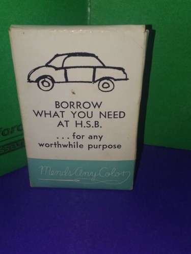 (A9) Vintage 1964 Holyoke (Massachusetts) Savings Bank Miracle Match Mending Kit - Picture 2 of 6