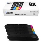 8x Toner for Kyocera Taskalfa 4550 4551 5550 5551 Cig Ci, TK-8505 CMYK