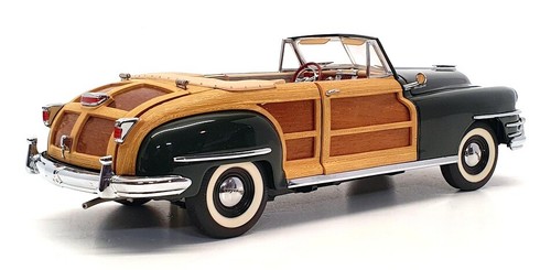 Franklin Mint scala 1/24 B11D165 - 1948 Chrysler Town & Country Conv - verde - Foto 2 di 7
