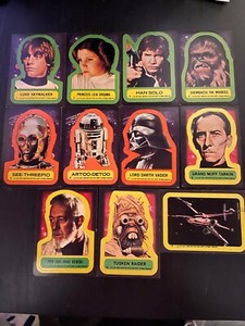 star wars 1977 trading card sticker set | eBay