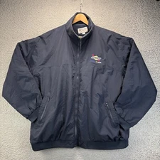 Vintage Sunoco Jacket NASCAR Racing Full Zip Fleece Lined Mens 3XL Uniform Group