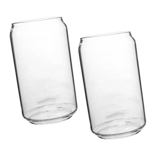 2 Pcs Glas acheter Getränkebecher Hitzebeständiger Wasserbecher Reisen Büro