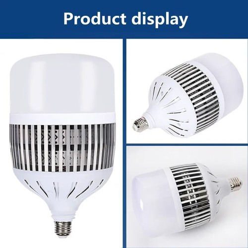 1x E27 Super Hell LED Glühbirnen Hohe Leistung 50W 80W 100W 200W 300W Für Lager - Bild 6 von 13