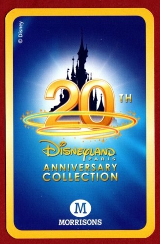 2012 Morrisons Disney Paris 20th Anniversary PETER PAN Foil Card Number E5 - Picture 2 of 2