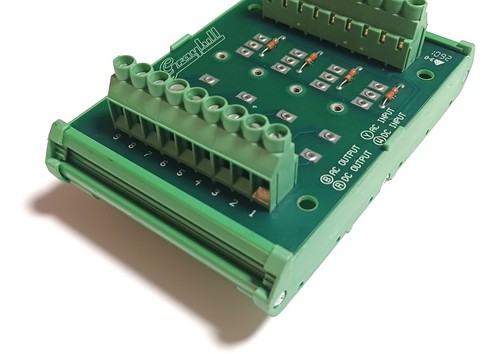 Grayhill 70GRCK4-DIN Relay Breakout Board Terminal Base / Opto 22 - Picture 2 of 6