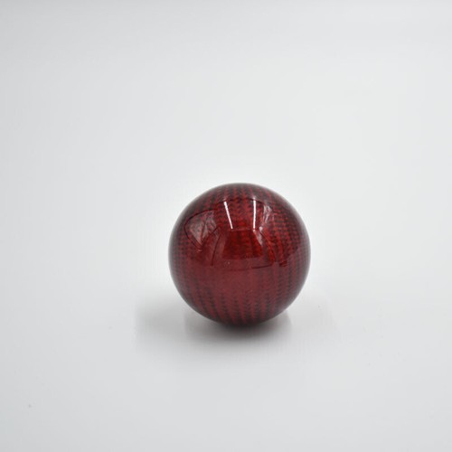Carbon Fiber Ball Shape Car Manual MT Gear Shift Knob Lever Shifter Transmission - Picture 7 of 7