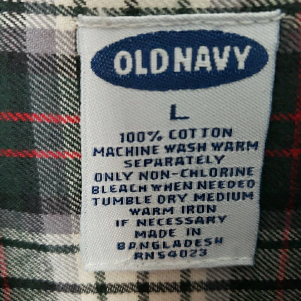 Camisa de franela de algodón a cuadros negra blanca gris clásica azul marino antigua para hombre talla grande Foto 4 de 4