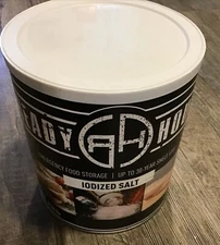 Ready Hour Emergency Food Supply Iodized Salt Fishing Camping 1965 Servings New