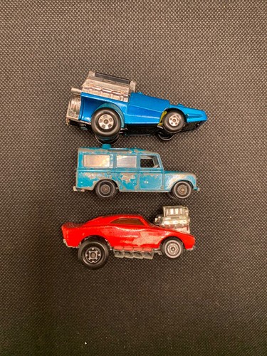 Vintage Lesney Matchbox Lot Cars Big Banger Land Rover Buggy Pickup Firebird Cab - Picture 24 of 24