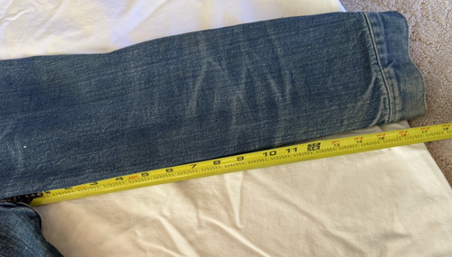 RARE Vintage 60s Wrangler Blue Bell Selvedge Denim Jacket Scovill Zipper 38 - Picture 6 of 21