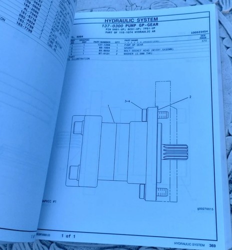 Manual de piezas de tractores de paso alto Caterpillar D5c y D5c Lgp XL Series 3 - Imagen 12 de 14