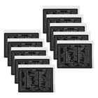  10 Pcs Tastaturkürzel-Aufkleber Benutzerdefinierter Laptop-Hautaufkleber
