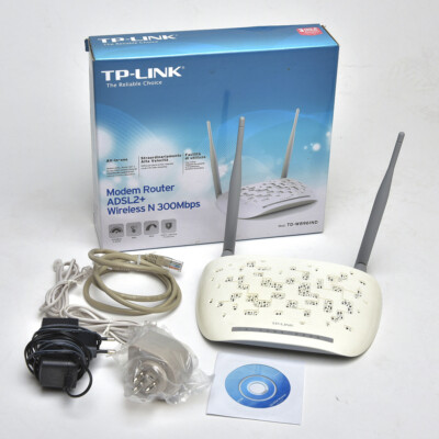 TP-LINK TD-W8961ND ADSL2+ Wireless N 300Mbps MODEM, GREAT CONDITION!