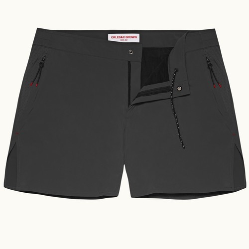 ORLEBAR BRAUN grau mittellang technischer Setter heiße Badeshorts Größe 32 375 $ - Bild 8 von 8
