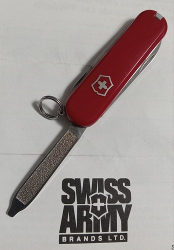 Victorinox Classic SD Swiss Army Knife Red Box and Paperwork Good Condition READ - Picture 8 of 15