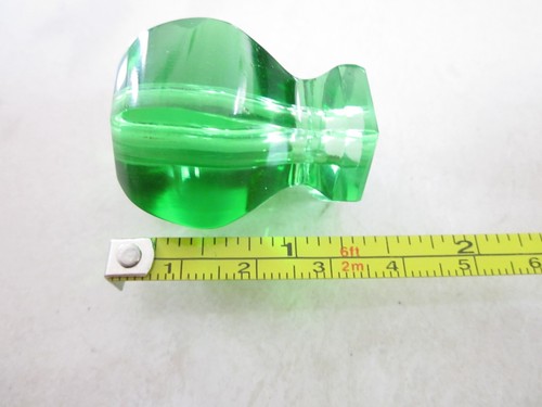 GRÜN KRISTALL Glas Knöpfe Schrank Schublade Ziehen Vintage Stil Menge 2 - Bild 4 von 6