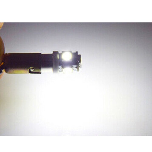 10x BA9S Bayonet 5SMD LED White Parker 12V Car Interior Light Bulb 5050 Globe - Picture 6 of 6