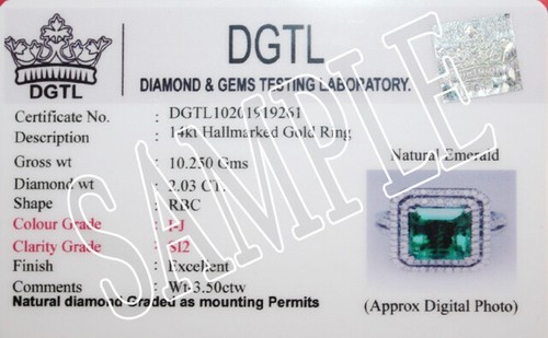 3.33ct Diamante Redondo Natural 14k Oro Blanco Negro Onix Boda Pendientes Largos - Imagen 4 de 4