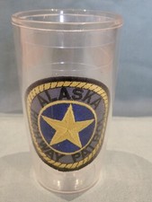 Rare Alaska Highway Patrol Embroidered Patch Double Walled 16oz Tervis Tumbler