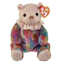 TY Beanie Baby - OCTOBER the Birthday Bear (7.5 inch) - MWMTs Stuffed Animal Toy