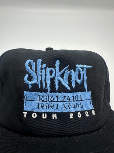 Sold Out Slipknot Tour 2022 Logo Black Snapback Hat Cap One Size - Bild 6 von 6