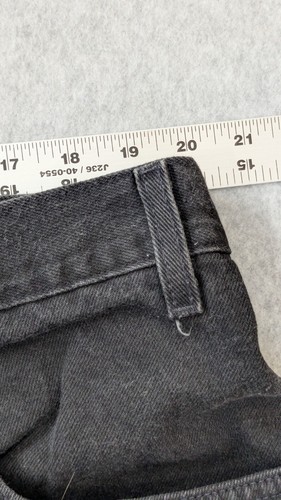 Vtg Levi's 545 Black Loose Fit Men's Jeans Size 42x38 Measures (40x33) Y2K Denim - Picture 8 of 13