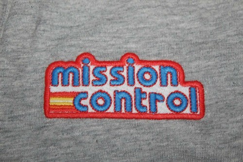 NWT GAP GapKids Short Sleeve Patch T-Shirt Grey Monkey Astronaut Outer Space *F6 - Picture 5 of 8
