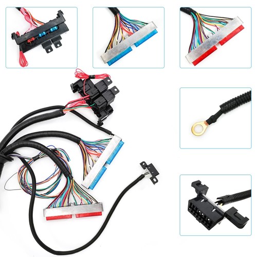 For LS SWAPS DBC 4.8 5.3 6.0 1999-2006 LS1-4L60E Wiring Harness Stand Alone NEW - Picture 4 of 12