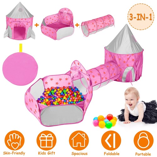13 Types Kids Princess Castle Play Tent for Baby Girls Boys Toy Indoor Outdoor - Picture 31 of 131