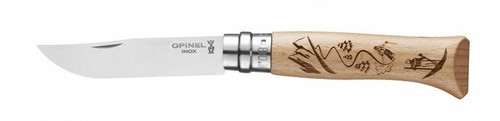 Opinel engraved knives collection traditional activity in the Alps - Picture 9 of 19