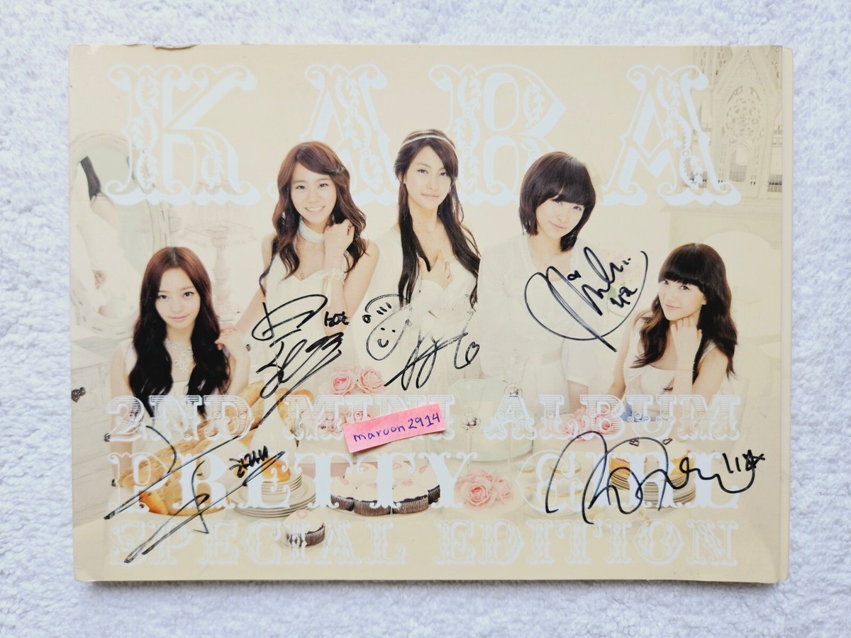 KARA 直筆サイン入り2nd Mini Album Pretty Girl Kara Autographed 2Nd Mini Album Pretty Girl | eBay