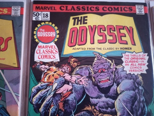 Marvel Classics Comics #12 18 19 Three Musketeers Odyssey Robinson Crusoe 52 Pgs - Bild 6 von 11