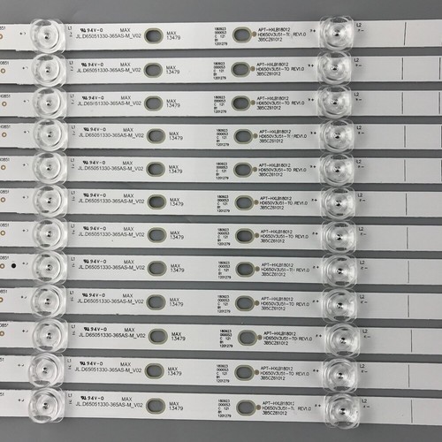 Komplettset LED Streifen für Sharp LC-65Q7370U LC-65Q7300U LC-65Q7330U LC-65N7004U - Bild 2 von 4