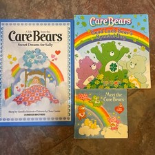 A Tale From Care Bears Books 1983 Vintage Meet Care Bears Book Lot of 3