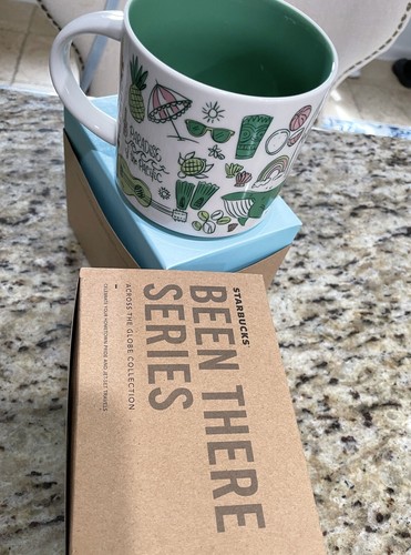 Starbucks Been There Hawaii Mug Green inside - Picture 4 of 5