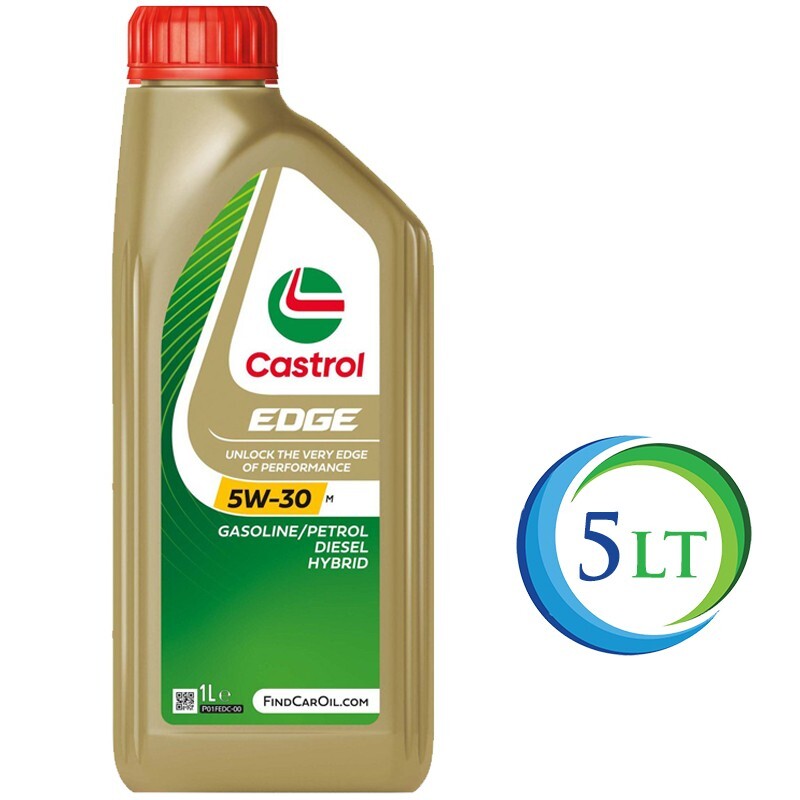 Lt Olio Motore Castrol Edge 5w30 M BMW Ll 04 Longlife Acea C3 Full Synthetic - Immagine 1