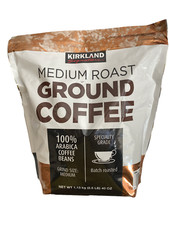 Medium Roast Ground Coffee 100% arabica coffee beans 40 oz 11.47 per pound